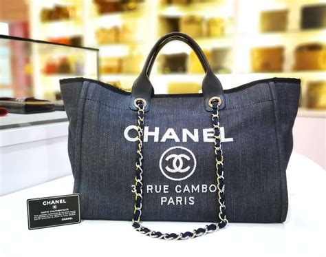 chanel rue cambon bag beige